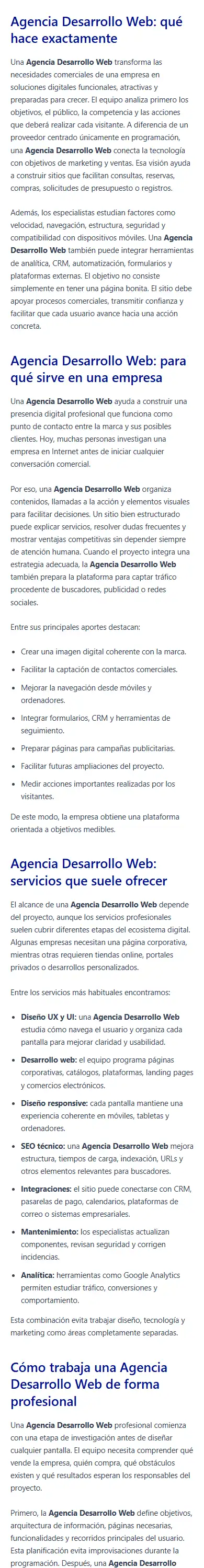 Captura de un artículo del blog en NexoClientes
